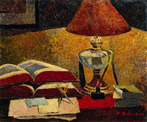 灯下》，1906年。 作者 保罗·塞鲁西耶