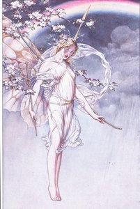 1908年的暴风雨中，天空中的女王，其水汪汪的拱门和混乱与我们共同留下了这些 作者 保罗·文森特·伍德罗夫