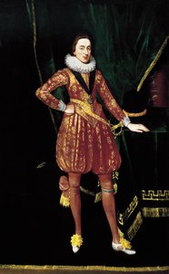 查尔斯一世担任威尔士亲王c。 1617 作者 保罗·范·萨默