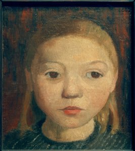 P. Modersohn-Becker，女孩的头