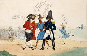 无利害关系的保护者，1831年后（石印）。