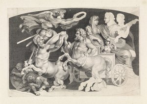 与日耳曼尼库斯和阿格里皮娜三人相遇的旅程
Pietro Paolo Rubenii 设计的古代人物选集（丛书名） Variae figueri de agati antiqui, desiniati de Pietro Paolo Rubenii（丛书名 作者 保罗·本丢（归因于）