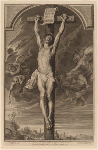 十字架上的基督 作者 Paulus Pontius，以彼得·保罗·鲁本斯爵士的名字命名