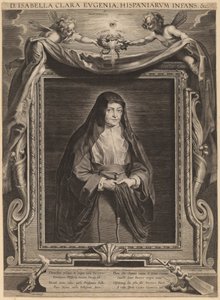 伊莎贝拉-克拉拉-欧亨尼娅，西班牙王后 作者 Paulus Pontius，以彼得·保罗·鲁本斯爵士的名字命名