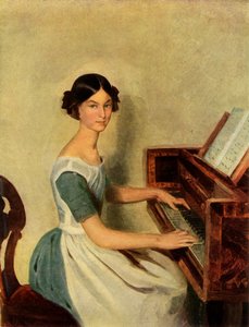 纳德日达（Nadezhda Petrovna Zhdanovichova）的肖像，1849年，1965年。