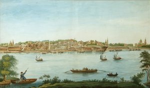 彼尔姆的景色，1832年 作者 帕维尔·埃梅利亚诺维奇·拉兹马赫宁