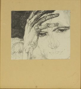 自画像 作者 帕维尔·尼古拉耶维奇·菲洛诺夫（Pavel Nikolayevich Filonov）