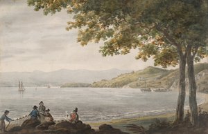 哈德逊河沿岸的鲱鱼渔民，1811-约1813年。 作者 帕维尔·彼得罗维奇·斯维因
