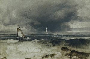 灯塔（油画）