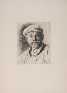 丹麦语：自画像 作者 Peder Severin Krøyer