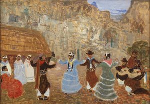 克里奥尔舞蹈 作者 佩德罗·菲加里（Pedro Figari）