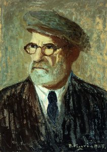 自画像；自画像 作者 佩德罗·菲加里（Pedro Figari）