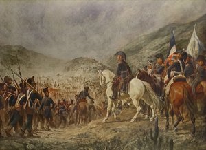 查卡布科 "战役，智利，1817 年 2 月 作者 佩德罗·苏贝卡苏
