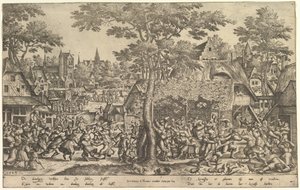 农民博览会，1559年。 作者 彼得·范德博赫特