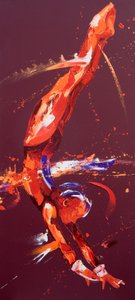 Gymnast Five, 2011 (oil on canvas) 作者 潘妮·沃登（Penny Warden）