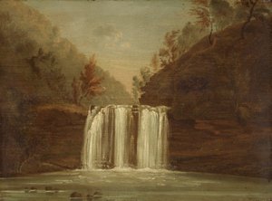 Sgwd yr Eira, Vale of Neath, 1819。