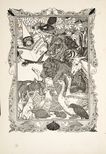 来自A Andred Anecdotes of Animals的酒吧，酒吧。 1924年 作者 珀西·比林斯赫斯特（Percy J.
