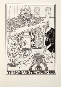 男人和木神，来自Fontaine Fables，酒吧。 1905年