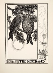 The Aick Kite，来自A Andred寓言的Aesop，pub.1903