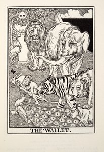 钱包，来自Fontaine Fables，酒吧。 1905年 作者 Percy J. Billingshurst