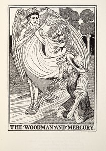 酒吧和水星，来自Fontaine Fables，酒吧。 1905年 作者 Percy J. Billingshurst