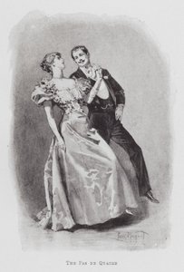 舞蹈：The Pas de Quatre（石版画） 作者 珀西·麦考德（Percy Macquoid）