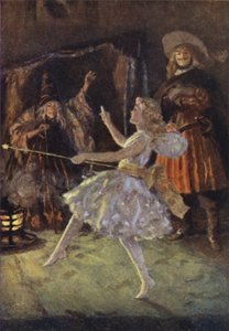 路易莎·M·奥尔科特（Louisa M Alcott）为《小妇人》绘制的插图（彩色平版印刷） 作者 珀西·塔兰特