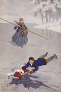 路易斯-M-阿尔科特为《小妇人》绘制的插图（彩色石版画） 作者 珀西·塔兰特