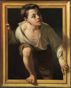 逃避批评 (Escaping Criticism) - Borrell del Caso, Pere (1835-1910) - 布面油画 - 1874 trompe-l