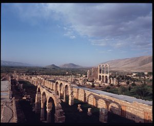 View of the city of Anjar, 705-710 作者 乌玛雅时期