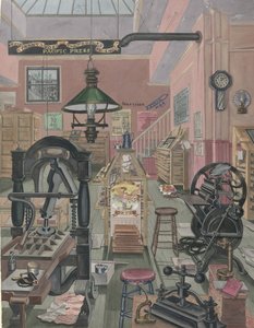 印刷厂，1870年，19351942年。