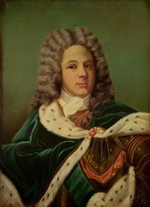 在Hyacinthe Rigaud（1659-1743）1887年的肖像之后，Duc de Saint-Simon（1675-1755）的肖像