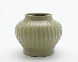 罐子，伊朗，萨法维时期，16-17世纪（陶瓷） 作者 波斯学校
