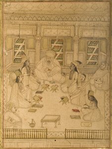 1787年萨迪的古丽斯坦手稿 作者 Persian School