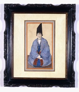 卡加尔年轻王子的肖像，约1850年 作者 波斯学校