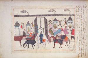停在Caravan Seraglio 作者 波斯学校
