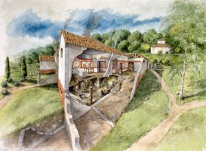 Lullingstone罗马别墅，约4世纪，约1990-2010年