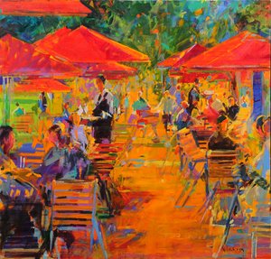杜乐丽花园（Le Jardin des Tuileries） 作者 彼得格雷厄姆（当代）
