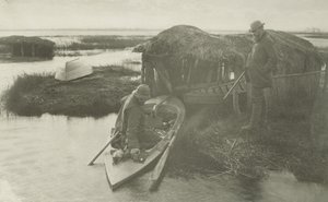福勒的回归，约1885年（铂金版画）。