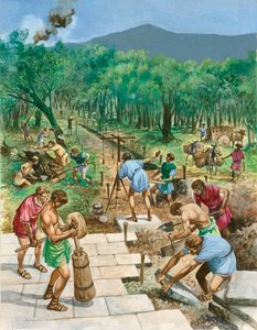 罗马道路建设 作者 彼得·杰克逊