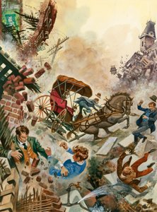 旧金山大地震，1906年 作者 彼得·杰克逊