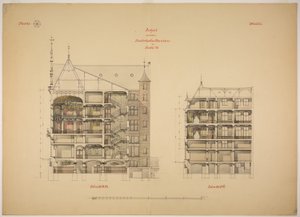 Rathskeller Neubau，德国萨克森-安哈尔特州哈勒（萨勒州），两个部分