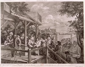投票》，1758年