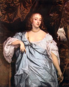 伊丽莎白·巴格特（Elizabeth Bagot），法尔茅斯伯爵夫人，大约1670年代。 作者 彼得·莱利