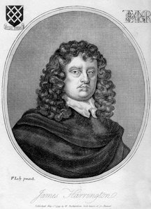 詹姆斯·哈灵顿（James Harrington）1611-1677，英国政治理论家，1799年。 作者 彼得·莱利