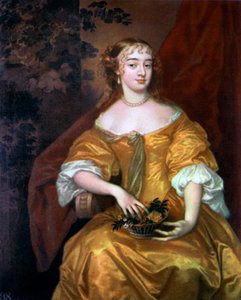玛格丽特·布鲁克（Margaret Brooke），丹纳姆夫人（Denham），约1660年代。 作者 彼得·莱利