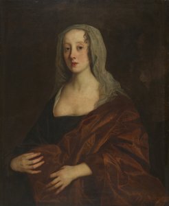 女人的画像，约1645年 作者 彼得·莱利