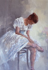 舞者（布面油画）