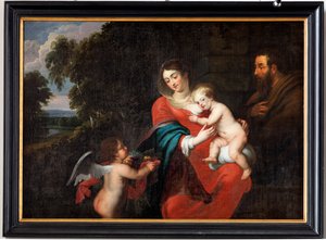 神圣家庭与天使，Tsysssens 或 Jacques D