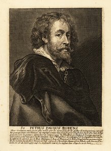 Portrait of Sir Peter Paul Rubens, Flemish artist and diplomat 作者 彼得·保罗（后）鲁本斯